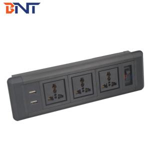 with universal power plug for office furniture partition media power socket