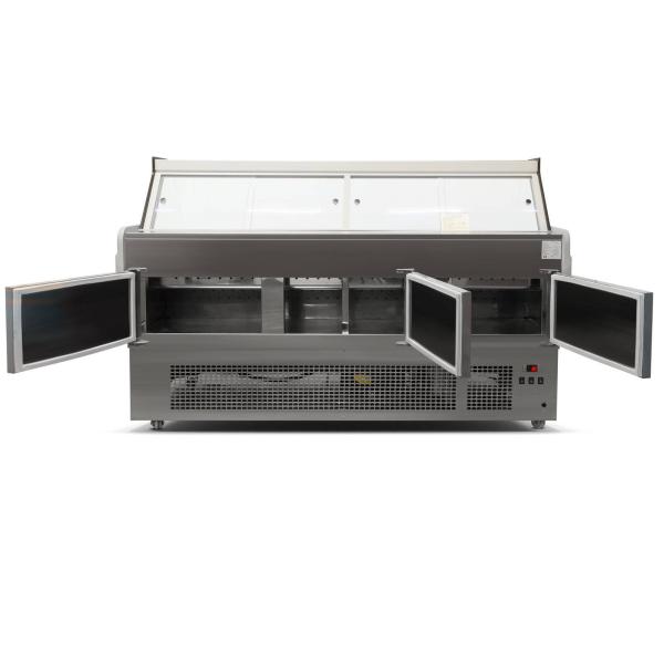 Refrigerated Serve Over Display Counter For Deli Food