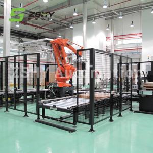 Quality High Speed 30-50pcs/Min Robot Palletizer Automatic Box Palletizer for sale