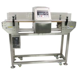 Large Throughput Chain Conveyor Belt Auto Metal Detector For Industry Processing Quality Detecting