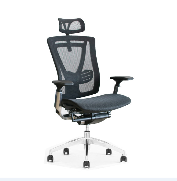 1250mm High Back Swivel Office Chair , DIOUS Officeworks Mesh Chair