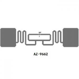 AZ 9662 Rfid Uhf Label Dry Inlay / Wet Inlay For ISO18000-6C / RFID Tags