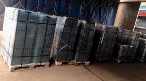 China Wire Decking  Pallet Rack Wire Decking Flared Channel Wire Mesh Decking on sale