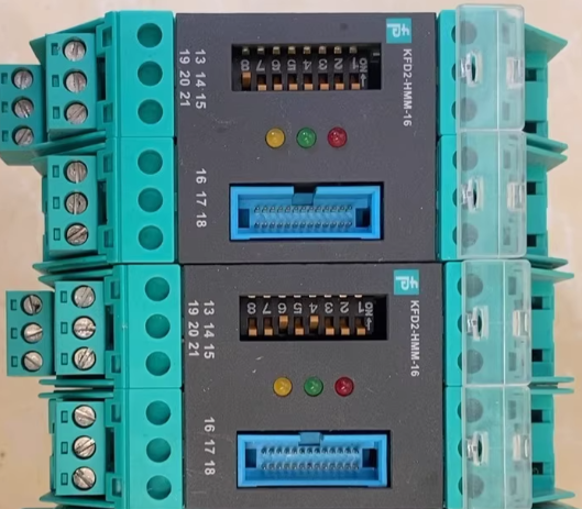 Pepperl+Fuchs KFD2-HMM-16 HART MUX Primary Module Digital Input 24 VDC 16 Channels