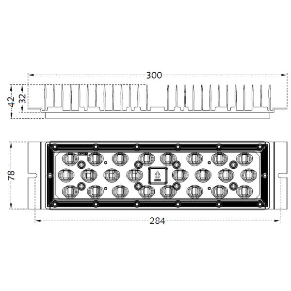 Multicolor LED Module 35W Rgb Led Flood Light Module Outdoor Led Christmas Lights