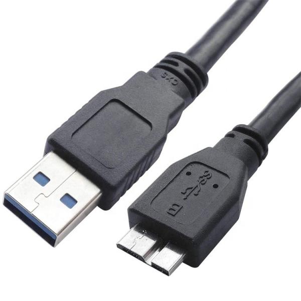 Buy High Speed 5gbps Data Charging Micro USB 3.0 Cable A to Micro B for Samsung Sdd Hdd Hard Disk at wholesale prices