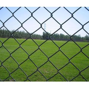 Quality 3mm 12 Gauge Chain Link Fence Pvc Coated Green 6x50 for sale