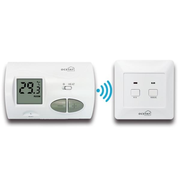 Buy Riseem Temperature Control Digital LCD Display Thermostat with LED System Indicator at wholesale prices