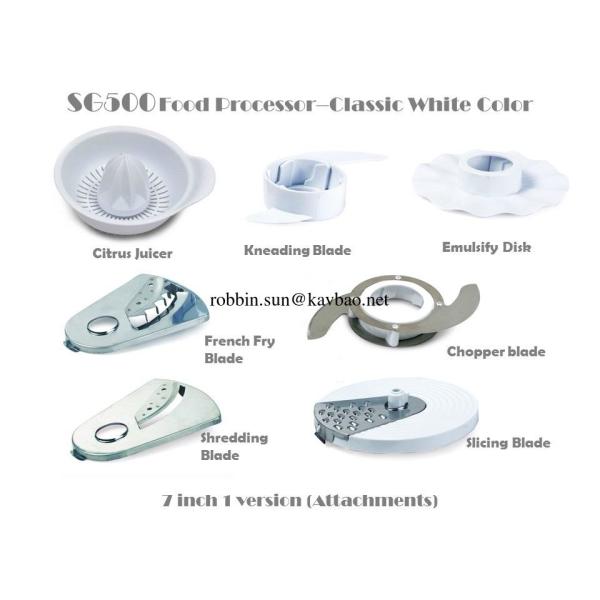 Cliassic Multifunctional All IN One SG500 Food Processor Cliassic Multifunctional All IN One SG500 Food Processor