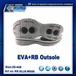 Customized Logo Printing High Elastic EVA RB Outer Sole For Sneaker