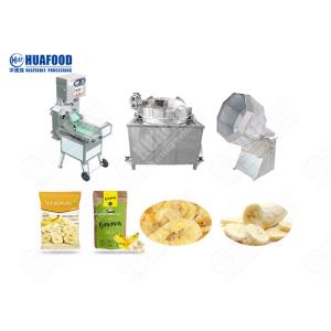 Banana Processing Machine 304 SUS Material Banana Chips Making Machine