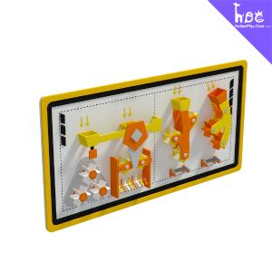 Functionality Cypress Pellet Sand Pit with Wall Game for indoor play structure
