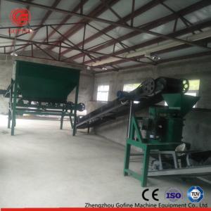 China 3T/H Inorganic Fertilizer Making Machine Green Color Large Production Capacity on sale