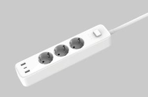 Quality 32W Smart Power Strip with CE Certifications and Multiple Outlets for sale