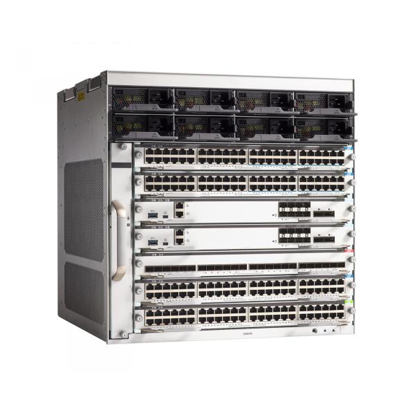 Stock C9407R 9400 Series 7 Slot Chassis Essentials Network Switches with Private Mold