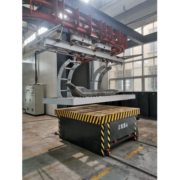 Overhead Power And Free Conveyor System For Heavy Machinery Structural Parts