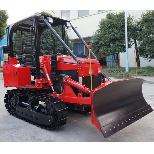 Buy 35hp multi-functional mini crawler bulldozer EPA diesel engine crawler dozer/tractor with front loader/backhoe at wholesale prices
