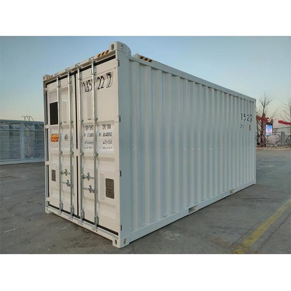 20ft Closed Box Double Door Corten Steel CCU Units for Oil Drilling DNV 2.7-1 Standard Offshore Container Cargo Carrying