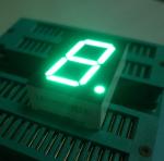 High Brightness Single Digit 7 Segment LED Display 0.8 Inch Big Viewing Angle