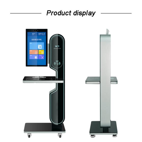 Compact Self Ordering Kiosk Pos System With QR Code Payment