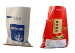 Chemical Granular Packaging Poly Woven Bags Double Stitched Environmental