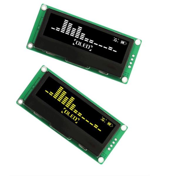2.23 Inch PMOLED Display Module With PCBA, 128*32 Resolution, 4 PINS IIC Interface