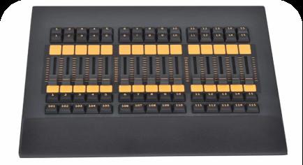 Buy 110V~220V Fader Wing Computer Dmx Controller / Grandma2 Command Wing at wholesale prices