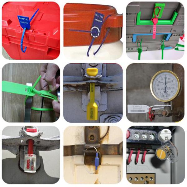 One-time Use Plastic Security Container Bolt Cable Seal