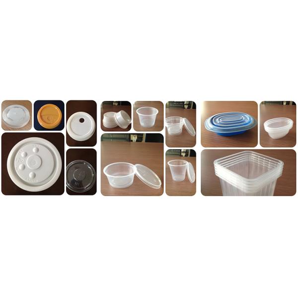 Table Disponible Plastic Cup Manufacturing Machine , 200 Ton Injection Molding Machine