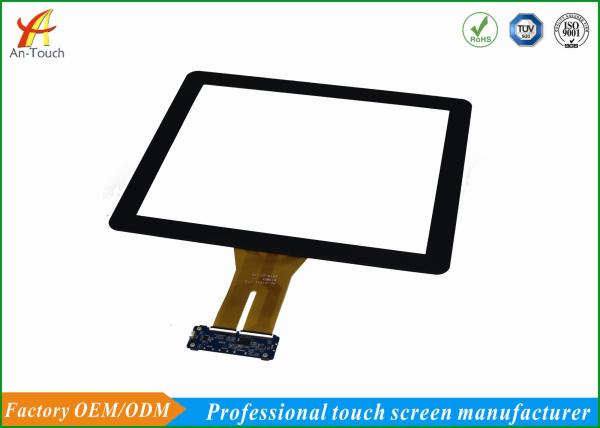 Buy 17 Inch USB I2C Kiosk Touch Panel , Projected Capacitive Touch Screen Panel With Driver Free at wholesale prices
