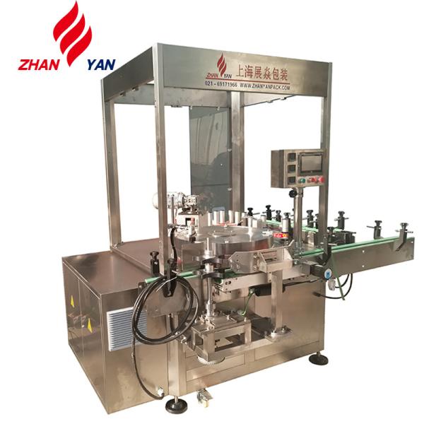 Customized Linear Opp Hot Melt Labeling Machine , Label Applicator Machine For