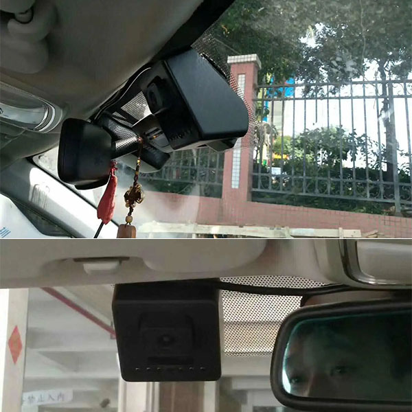 Vehicle Truck Dual Lens CCTV AHD 720P Infrared Front View Camera Support Audio