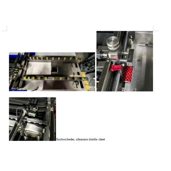 High Speed Air Suction Feed Folder Machine Folding Machine For Mailing System