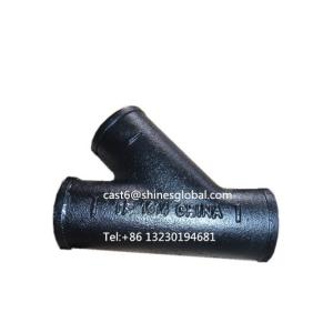 Quality ASTM A888 Hubless Cast Iron Fitings/CISPI301 No Hub Fittings for sale