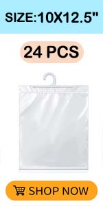 10x12.5 bags for closet