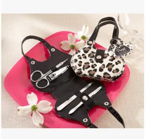 Quality New creative promotion gift product wedding gift bag shape manicure beauty tool set for sale