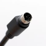 Custom Male To Male 6 PIN Mini DIN Plug Video Audio MIDI Extension Cable For PS2