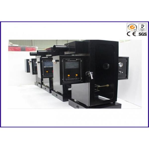 Automatic Ignition Fire Tester 95% Propane Gas Smoke Density Test Apparatus Astm D2843