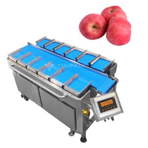 Quality Pear Apple Weighing Fruit Combination Scale 12 Head Hand Loading Weighing Machine for sale
