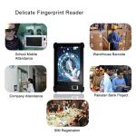 FP08 Biometric fingerprint device with GPRS WIFI Bluetooth RFID NFC on Android 7