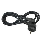 Multipurpose Black Computer EU Power Cord Extend 1m-15m Customization