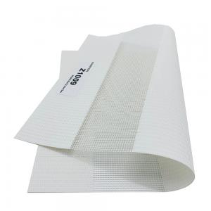 Quality Semi Blockout Roller Blind 29% Polyester Sun Blocking Mesh Fabric 50*75mm 50% for sale