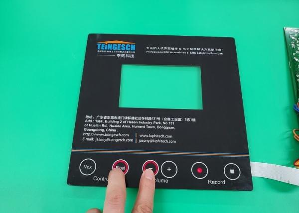 Buy Industrial Capacitive Membrane Switches Panel Assemblies With Backlighting Solution at wholesale prices