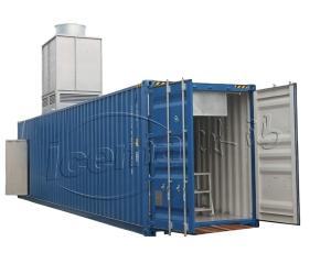 RefComp Compressor 31.25KW 8T Container Block Ice Machine Removable for Port and Quay