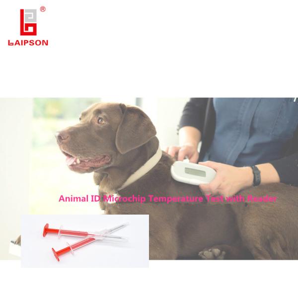 Buy Dogs Animal ID Microchip 33°C To 43°C Temperature Range 128 Bits 15 Digits Encode at wholesale prices