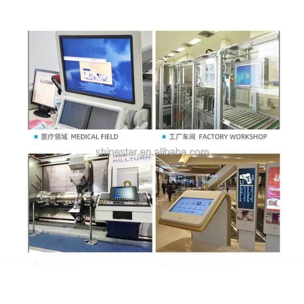 Open frame embedded 15.6 inch 1920x1080 capacitive touch screen android tablet kiosk supporting Ubuntu Debian Linux OS