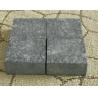 G684 Fuding Black Granite Basalt  Small Slab Tile Polished Flamed Leather Finished for sale