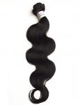 5A No Tangle 100 Natural Human Hair Extensions For Black Hair Body Wave