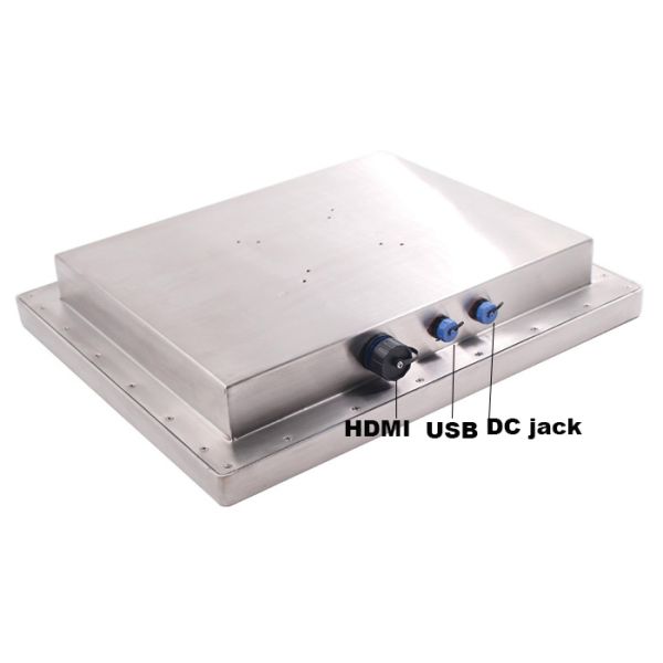 15'' SUS304 Frame Outdoor LCD Display Pure Flat Screen