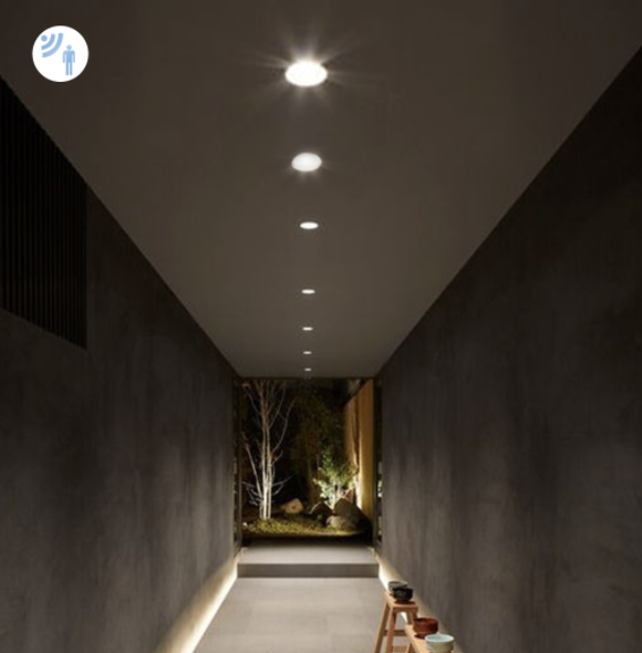 Smart LED Surface Mounted Downlight Photosensitive Infrared Sensor Automatic Control